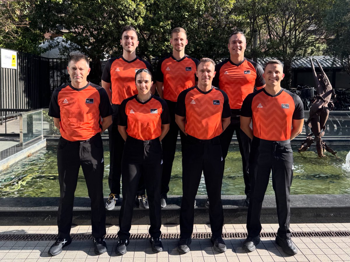 FCBQarbitres's tweet photo. Àrbitres catalans participen al Stage ACB per la temporada 2025-26. L'activitat ha tingut lloc a València de l'11 al 14 de setembre https://t.co/qLzzi8H09i