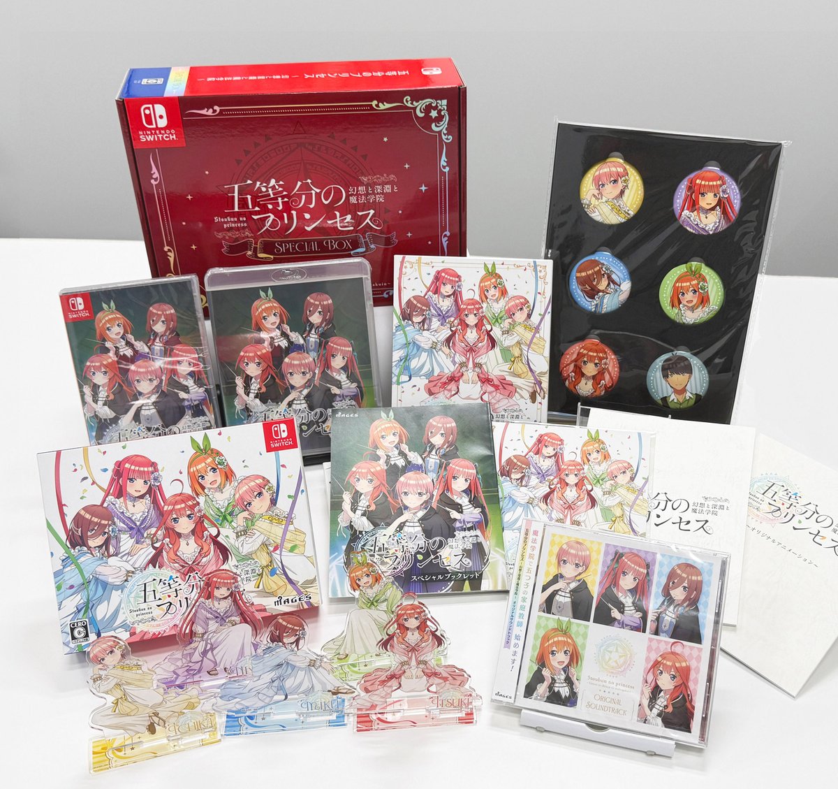 限定50 五等分のプリンセス 発売記念抽選会 A賞アクリルパネル 五等分の花嫁 限定50 五等分のプリンセス 発売記念抽選会 A賞アクリルパネル