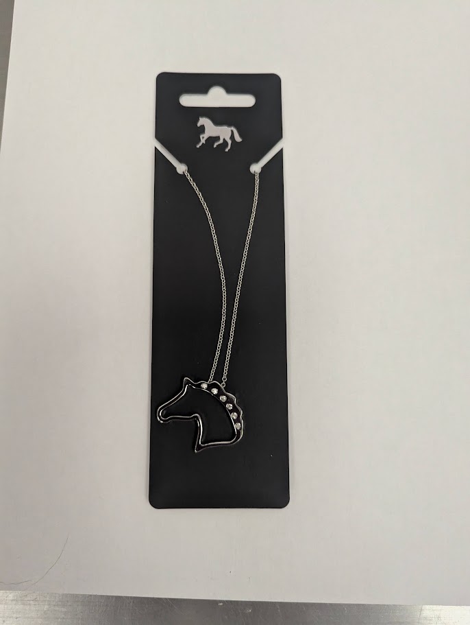 #winitwednesday September prize draw for one #Horse head with stones necklace to enter Repost, Like the post, tag a friend and Follow us  <a href="/horseandhoof/">Horse and Hoof</a> ends 30/09/25 #horseandhoof #win