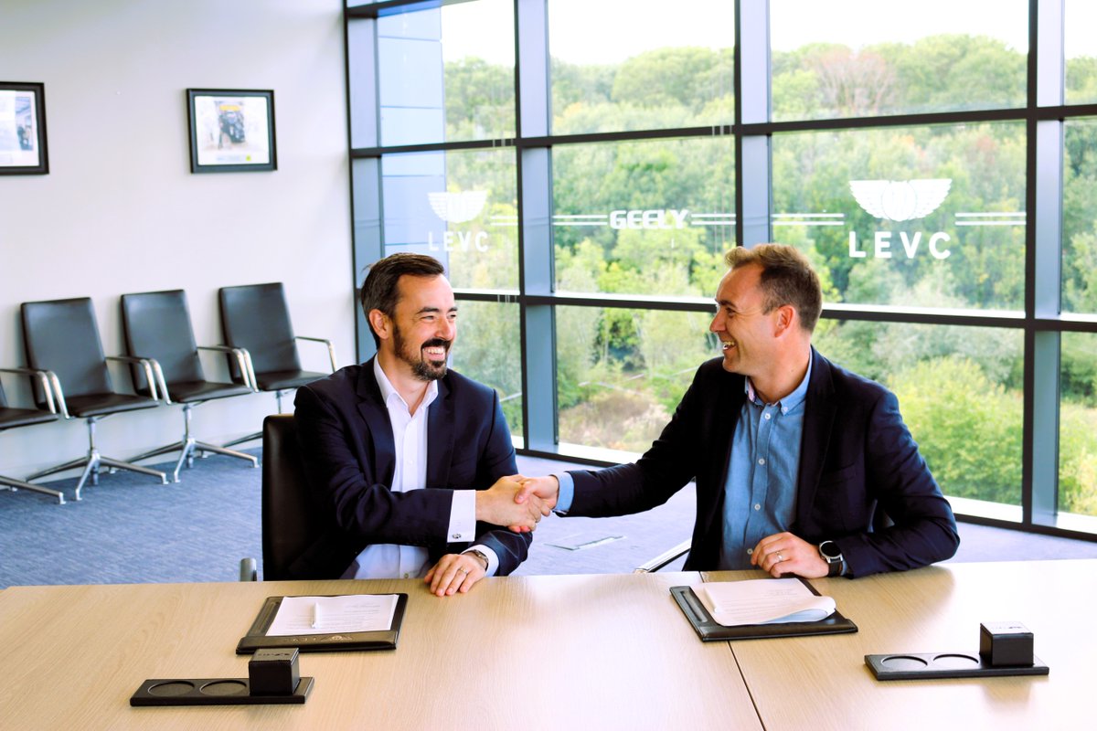LEVC has renewed its partnership with TVS Supply Chain Solutions 🌎💛

This extension reflects our ongoing commitment to customers and to securing a strong, sustainable future for the taxi trade.

More: shorturl.at/o71kL

#blackcab #TaxiTrade