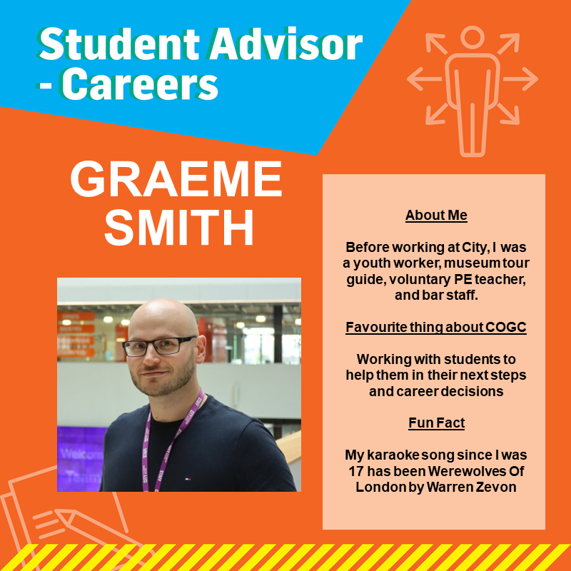 Welcome to a new year at City of Glasgow College. We know that new students can have doubts about the course and whether it is the right course for you? You can book in with one of our careers team to discuss your options ➡️ shorturl.at/LrFLd