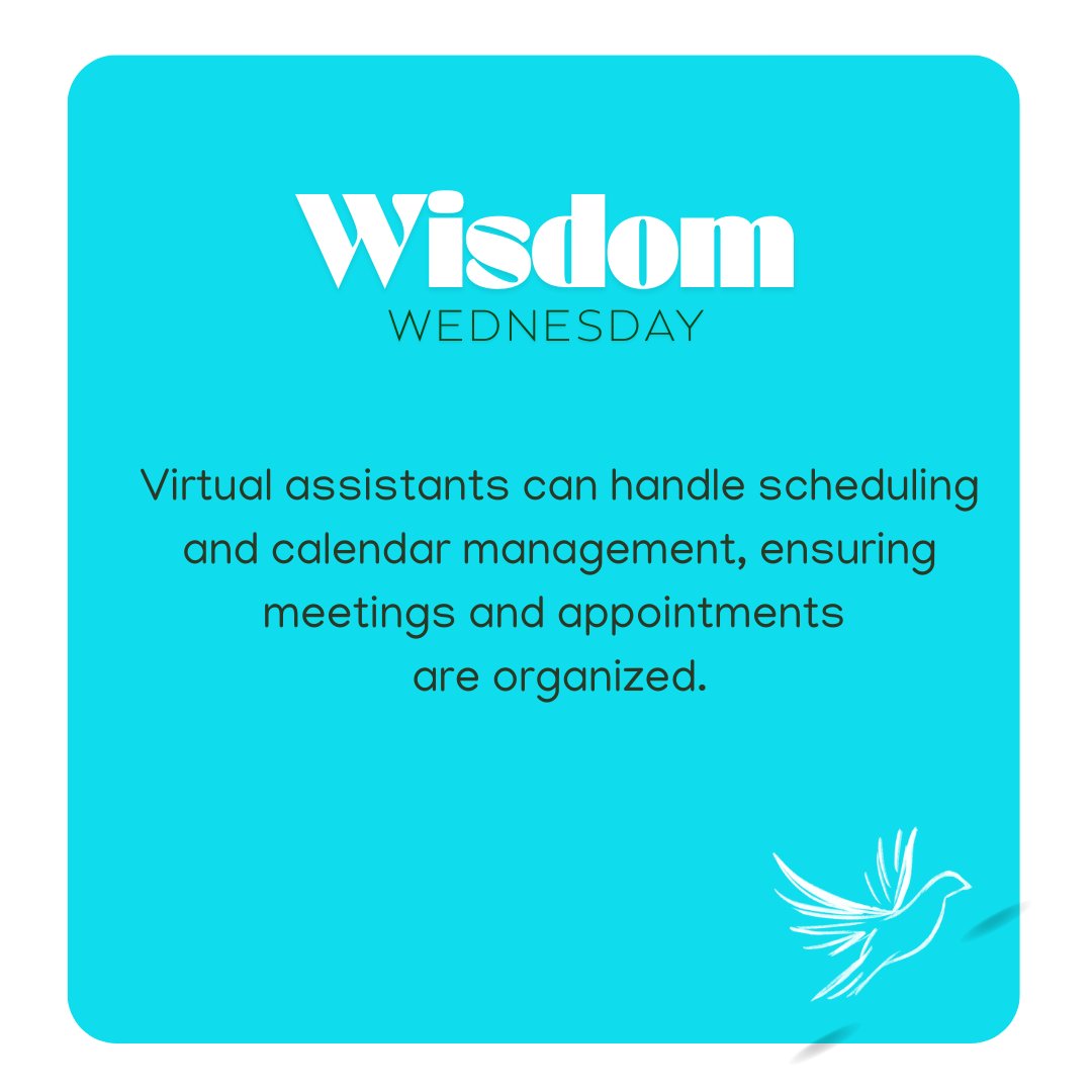 Swift_Start's tweet image. Effortless scheduling with a virtual assistant on board! 📅 #CalendarManagement #Scheduling #Organization