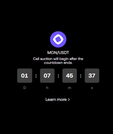 MONAD MAINNET IS READY!🪂

Monad will launch its Mainnet in just 1 DAY. Can you believe it?🤔

Like, RT and Drop your Monad wallet address 👇