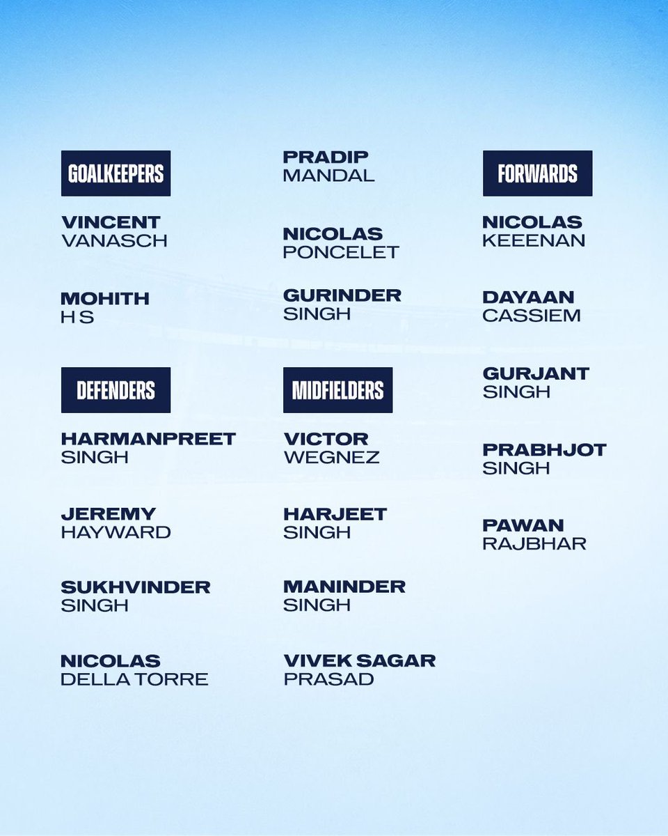 Once a Soorma, always a Soorma💪

Presenting the Soorma Retentions ahead of the Hockey India League Auction 💙🏑 

This season, we rise even stronger together🔥

#DilVichSoorma
