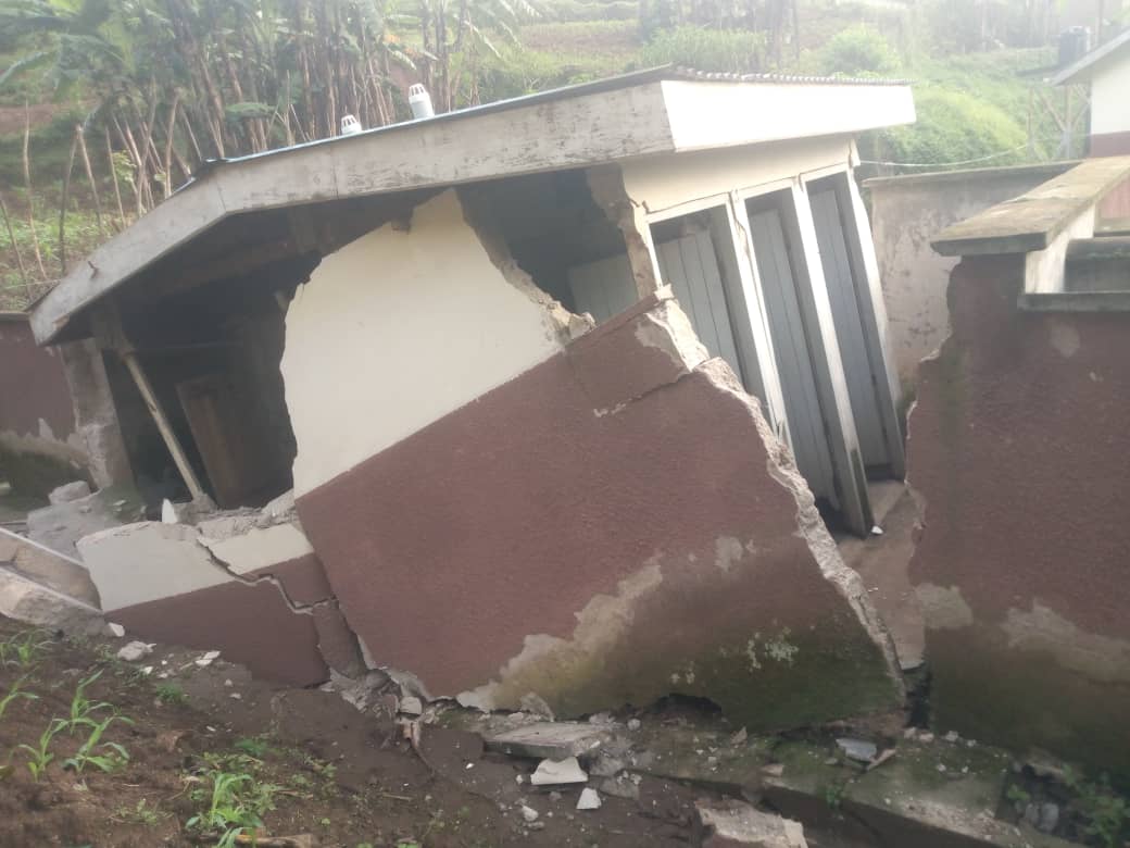 Toilets at Busanza Health Centre IV have collapsed, leaving patients and caretakers stranded with no place of convenience.

The facility is now struggling to maintain hygiene, raising fears of disease outbreaks. Community members are calling on authorities to intervene urgently.
