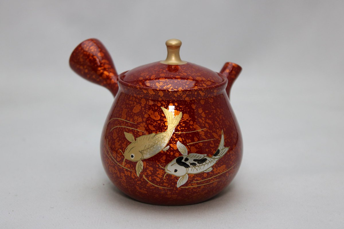 常滑 保崖造 水瓶 常滑焼の手造り土瓶up hand teapot山寺