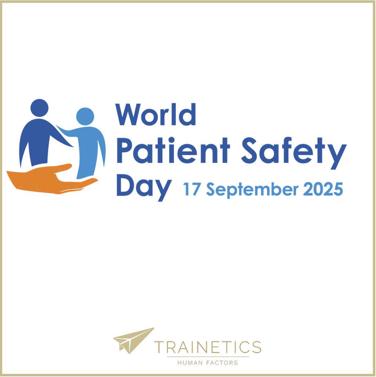 Today marks World Patient Safety Day

This year’s theme: “Safe care for every newborn and every child”

By strengthening communication, situational awareness, decision making and teamwork, we can make care safer not only for patients and families but also for those delivering it.