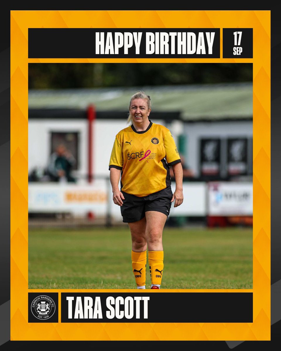 Happy Birthday to our #️⃣2️⃣6️⃣, Tara Scott! 🎂🎈

Have a good one, Tara 🥳