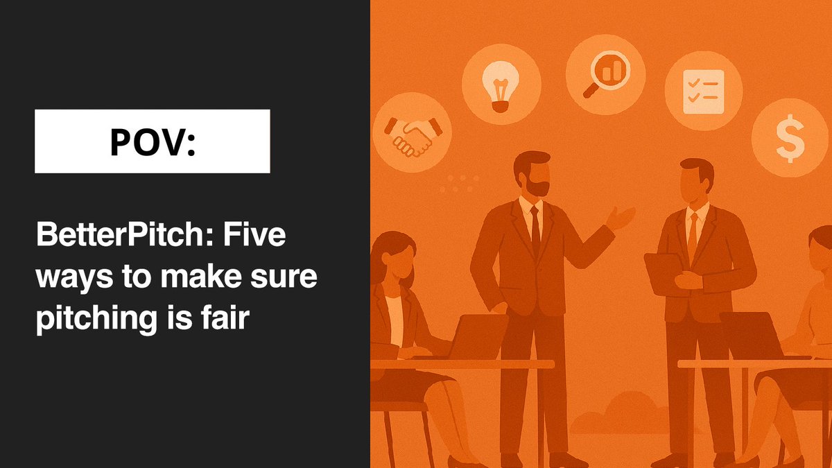 TrinityP3's tweet image. Fairness in pitching is a perennial complaint. This week TrinityP3&apos;s Jeremy Taylor tackles the issue and why it is a key objective for TrinityP3 and part of our new pitch process BetterPitch.
ap1.hubs.ly/y0fdTg0