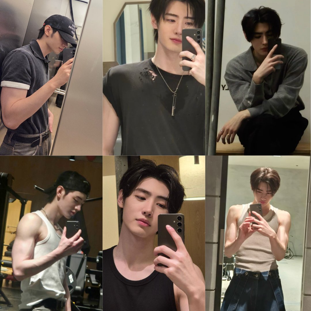 It's still so crazy to me how when sunghoon dropped his first selca everyone thought we gonna be getting those old man selcas for life (he is cute pls) 😭 but mf just had the craziest switch ups..😭