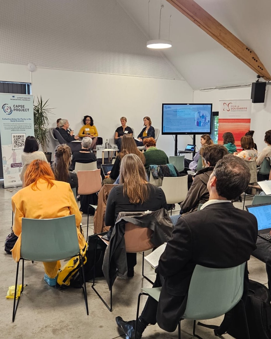 Coopsdetrabajo's tweet photo. ✅Culminamos con éxito en #Bruselas el evento final del proyecto europeo #CAPSE, tras 2 años de trabajo en los que hemos analizado barreras, visibilizado buenas prácticas y creado herramientas concretas para avanzar hacia una gobernanza más justa e inclusiva➡️ https://t.co/eCE1lJdE5D