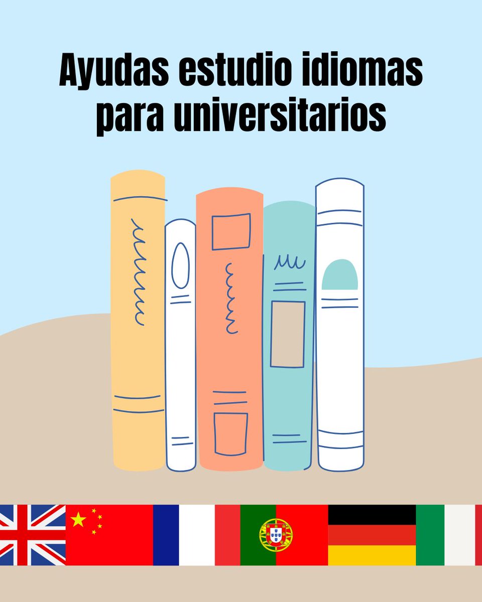 Amplía tus oportunidades con las ayudas para idiomas de la @JCyL 🚀🌍

👉 Dirigidas a universitarios de Castilla y León. 

¡Solicítalo ya! 😉

📩 Solicitud hasta el 9 de octubre de 2025.

ℹ️ +INFO y requisitos en f.mtr.cool/atcagorzjd