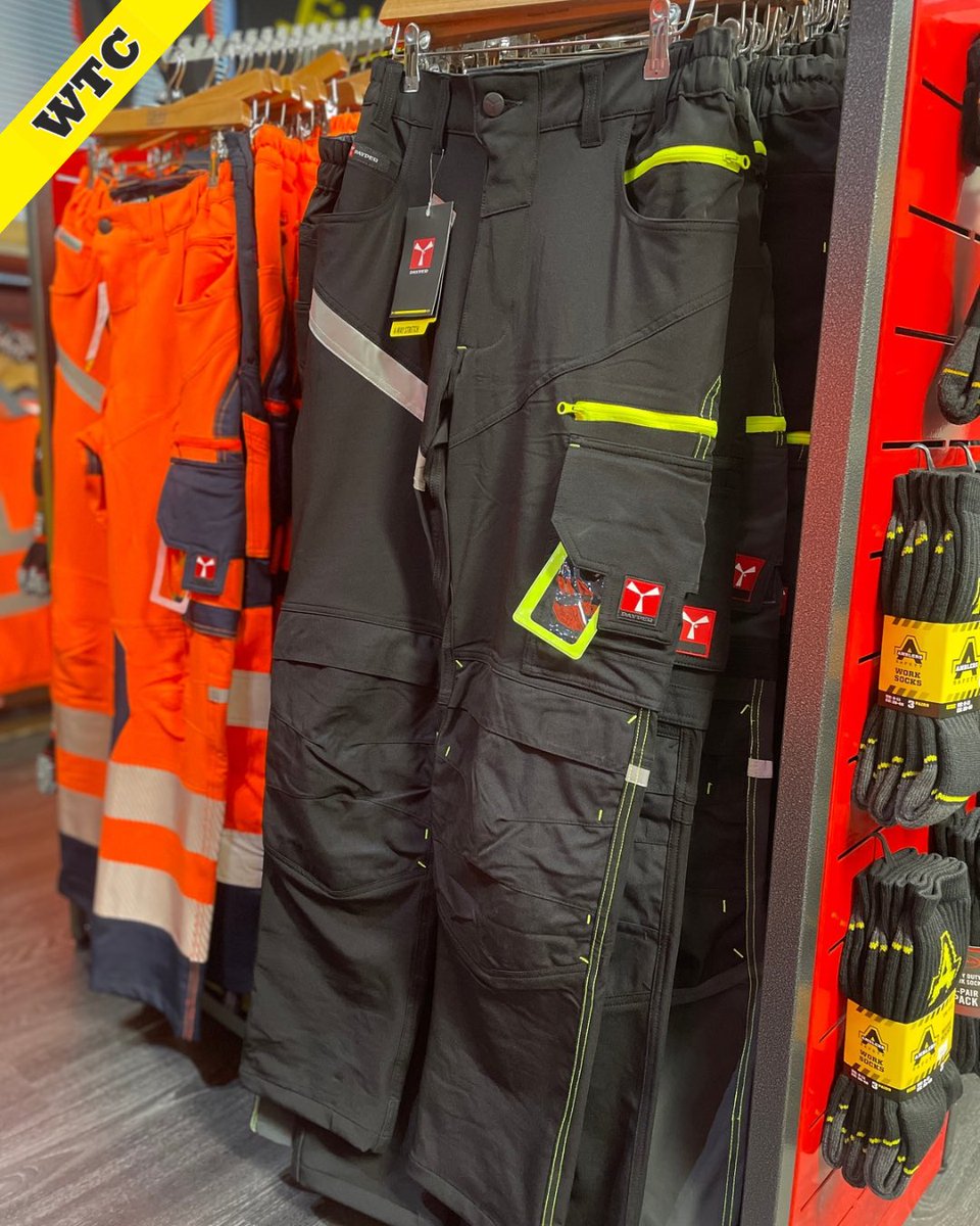 Payper Workwear trousers – tough, comfortable &amp; built for the job.

Step into superior quality with Payper Workwear trousers:
✔ Heavy-duty &amp; long-lasting
✔ High-visibility accents for extra safety
✔ Professional fit &amp; comfort

Available now at WTC – in store or shop online!