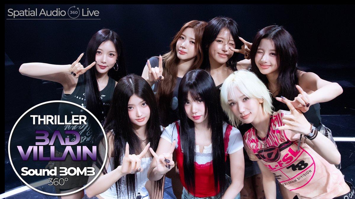 📣[지금 공개!] [4K]배드빌런(BADVILLAIN) - THRILLER｜싸운드밤 삼육공 

오늘만큼은 퍼포먼스보다 '음색 맛집'! 배드빌런의 쫀~득한 라이브 무대🎙️

👉👉 youtu.be/Fu0ndqZLonE

#배드빌런 #BADVILLAIN #THRILLER
#spatialaudio #kpop #soundbomb360 #공간음향 #싸운드밤 #사운드밤