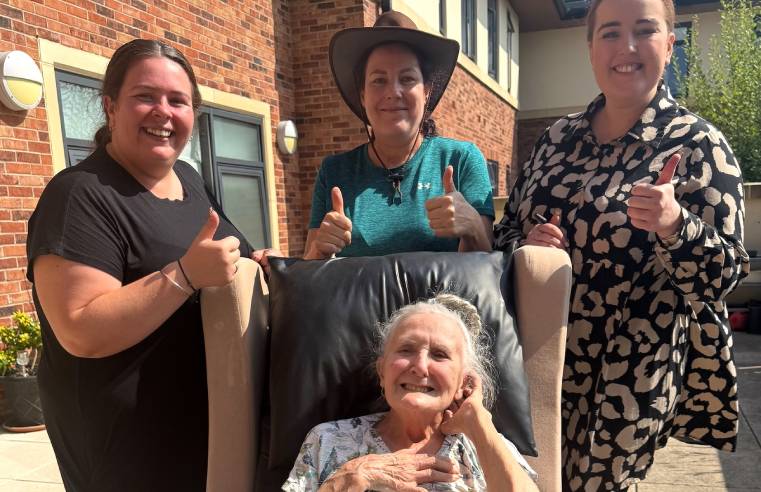 Carers at #dementia specialist Belong have earned a big thumbs up after taking up learning British Sign Language (BSL) to support older people who are hard of hearing at the Warrington care village.  
tinyurl.com/3bwvfcny
<a href="/BelongVillages/">Belong Villages</a> #socialcare #carehome #carenews