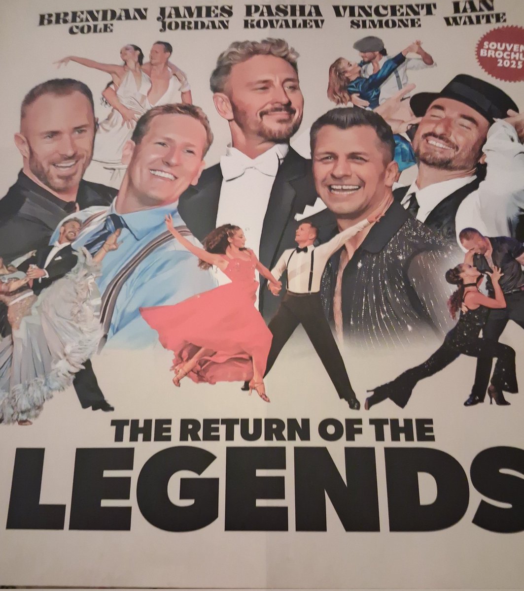 PatLovesTheatre's tweet photo. What a brilliant night #returnofthelegends at @RoyalNottingham @The_JamesJordan @PashaKovalev
@vincentsimone
@BrendanCole
@ianwaite
Were spectacular Dancing was amazing they were so funny and a special mention to the talented Ladies.❤️Thank you all so much xx https://t.co/RiYaROvzLr