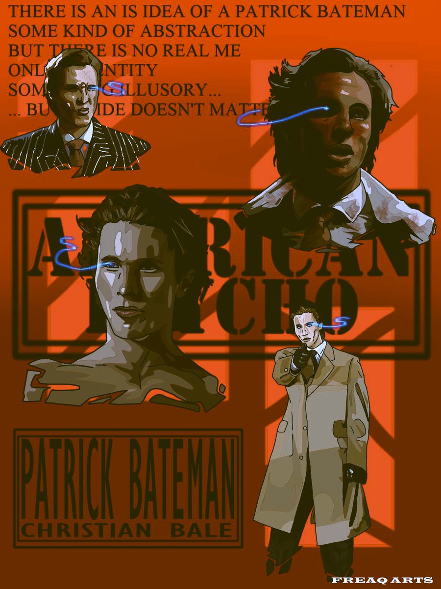 freaQart's tweet image. One Of My Favourite Movies Ever... American Psycho... So So So Good... A Fan ArT From Me... Hope Y'all Like It... FreaQisH ArT... #art #digitalart #digitaldesign #americanpsycho #patrickbateman #christianbale #fanart #nft #NFT