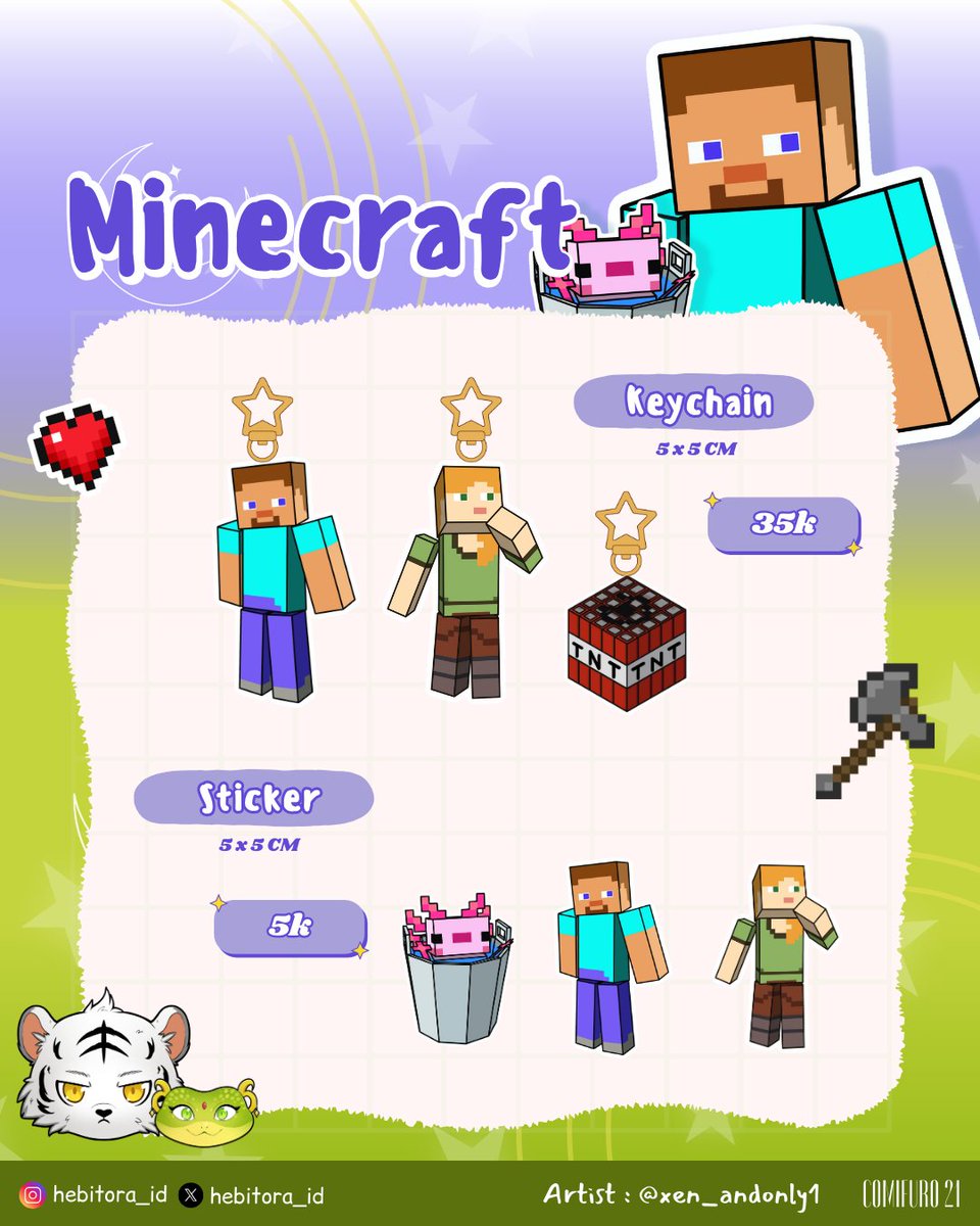 Hebitora_id's tweet photo. [7/7] Minecraft https://t.co/VO5HZ1ieoC