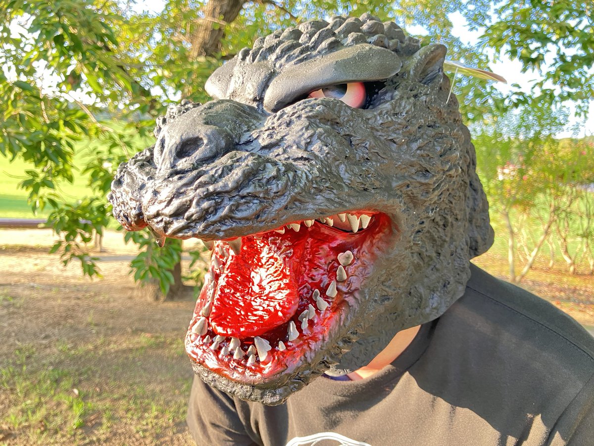 ゴジラ マスク 被り物 ゴジラVSビオランテ ゴジラ ラバーマスク