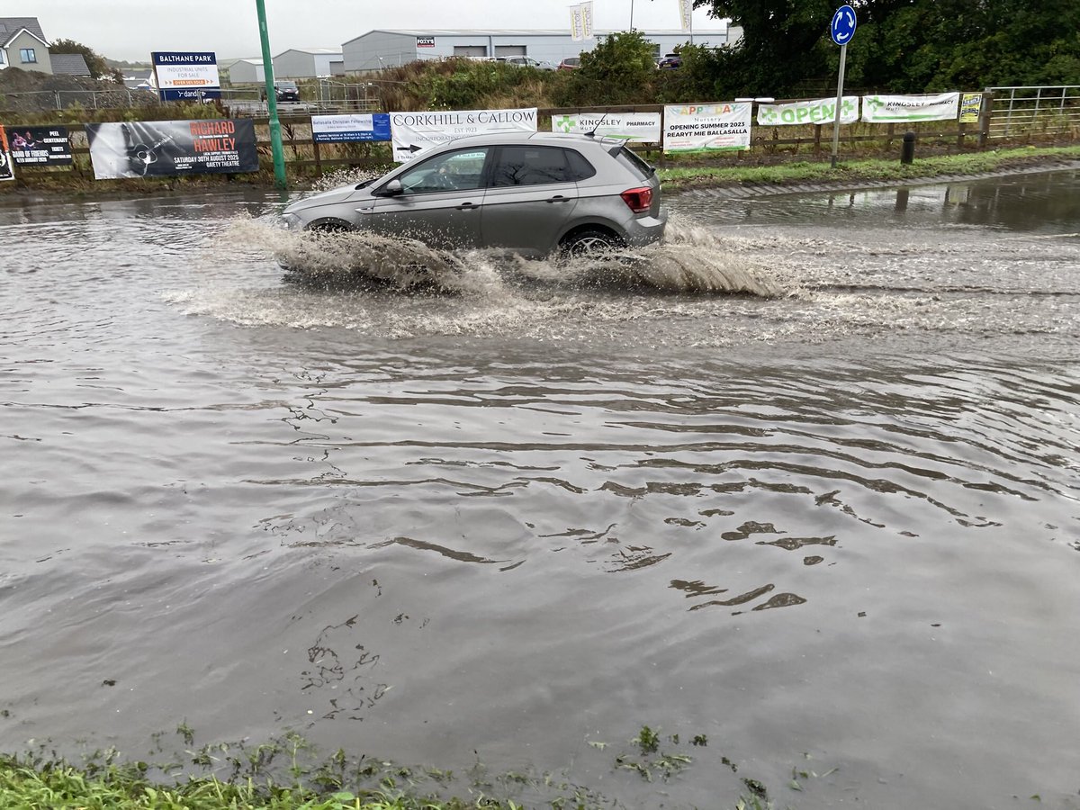 First of the heavy rain 28mm overnight
