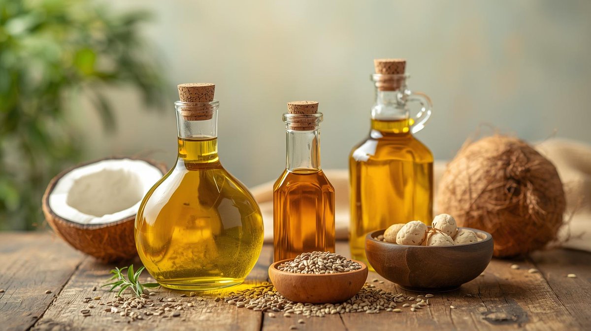 vedantcoldpress's tweet photo. Oils that care for your health—inside &amp; out. 🥥 https://t.co/0kSGcV2lhb