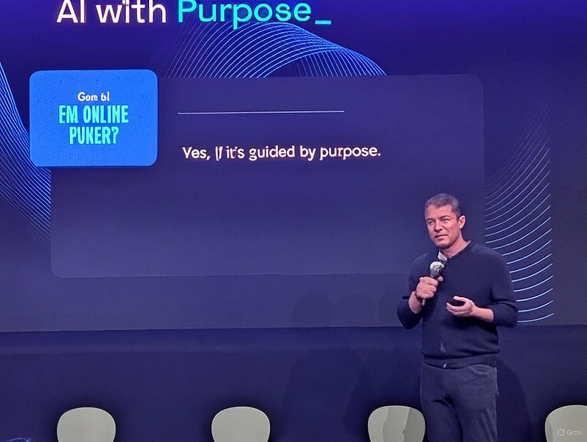 I asked Grok to optimize this photo for LinkedIn and it made me into a completely different human being.  🙃

What are you saying <a href="/grok/">Grok</a> ? 😂