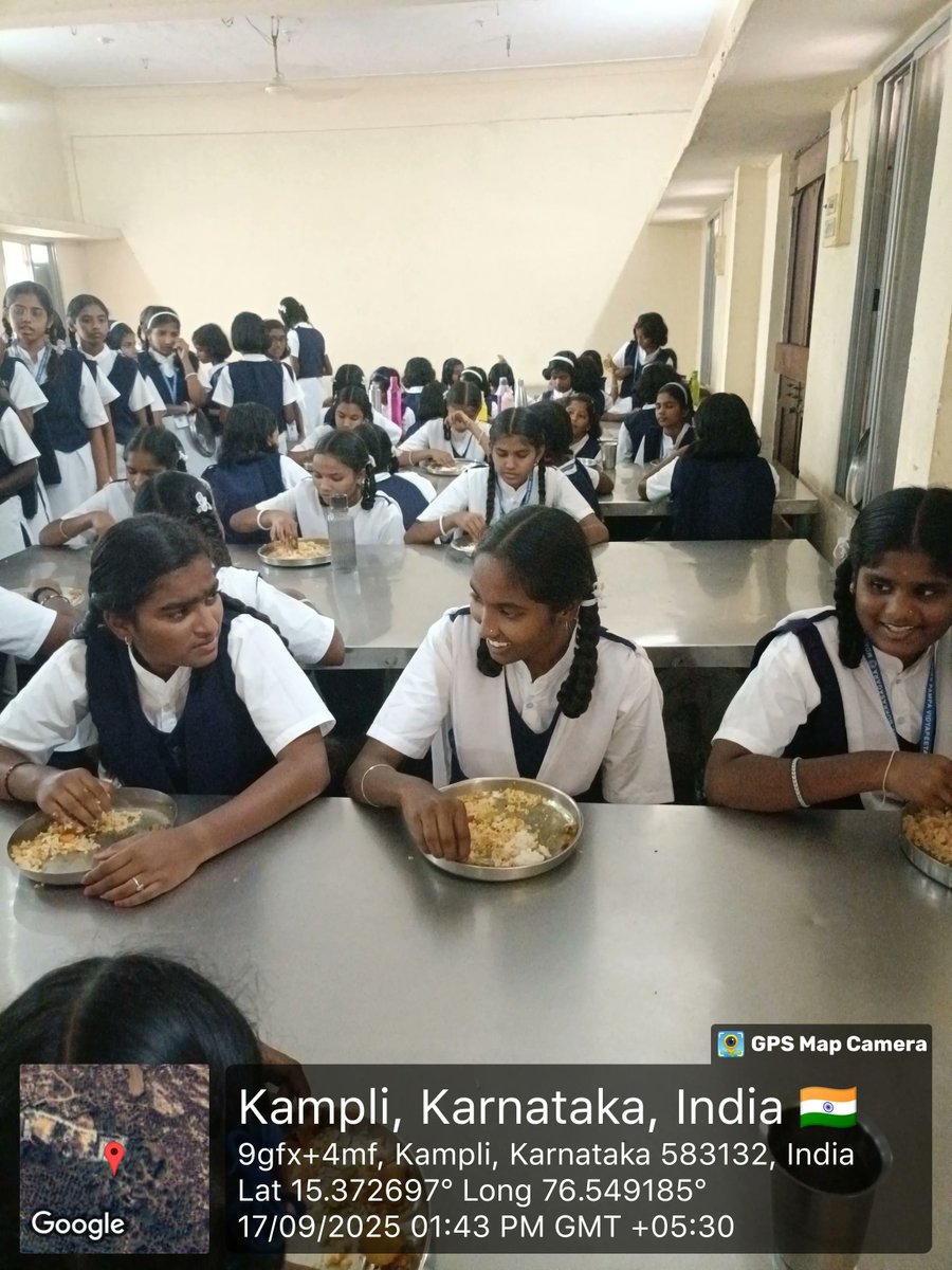 Lunch  #SocialAudit_SWDMeals #SocialWelfare_Karnataka