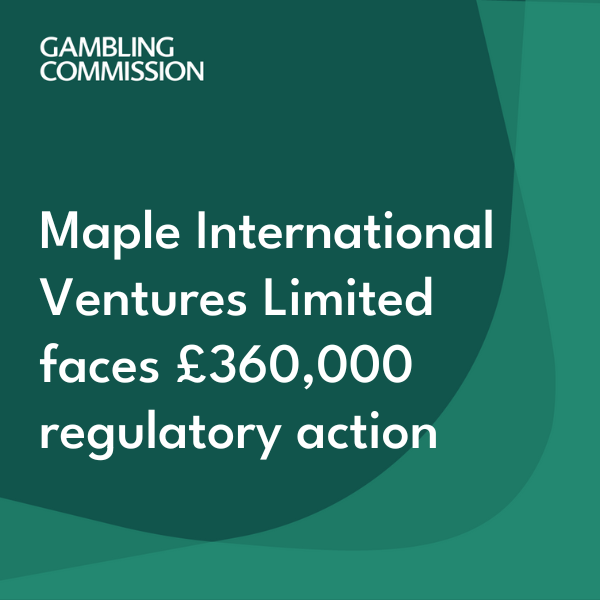 Gambling Commission tweet media