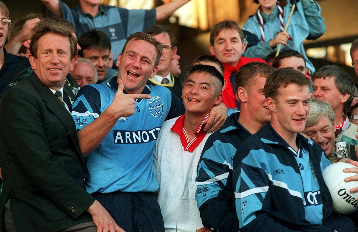 Dublin GAA (@dubgaaofficial) on Twitter photo 𝟑𝟎 𝐲𝐞𝐚𝐫𝐬 𝐚𝐠𝐨 𝐭𝐨𝐝𝐚𝐲, Dublin were crowned All-Ireland Champions 🏆💙
What are your memories of that iconic day in 1995? 👕🔥
📸 <a href="/sportsfile/">sportsfile</a>
#UpTheDubs 𝟑𝟎 𝐲𝐞𝐚𝐫𝐬 𝐚𝐠𝐨 𝐭𝐨𝐝𝐚𝐲, Dublin were crowned All-Ireland Champions 🏆💙
What are your memories of that iconic day in 1995? 👕🔥
📸 <a href="/sportsfile/">sportsfile</a>
#UpTheDubs
