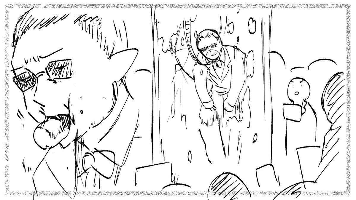 ガテホ並走で描いたグウェルさん達 