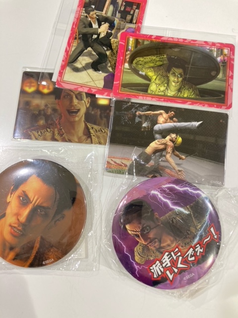 龍が如く くじ 缶バッジ 絵馬 マグネット 龍が如く くじ 缶バッジ 絵馬 マグネット セガ ラッキーくじ