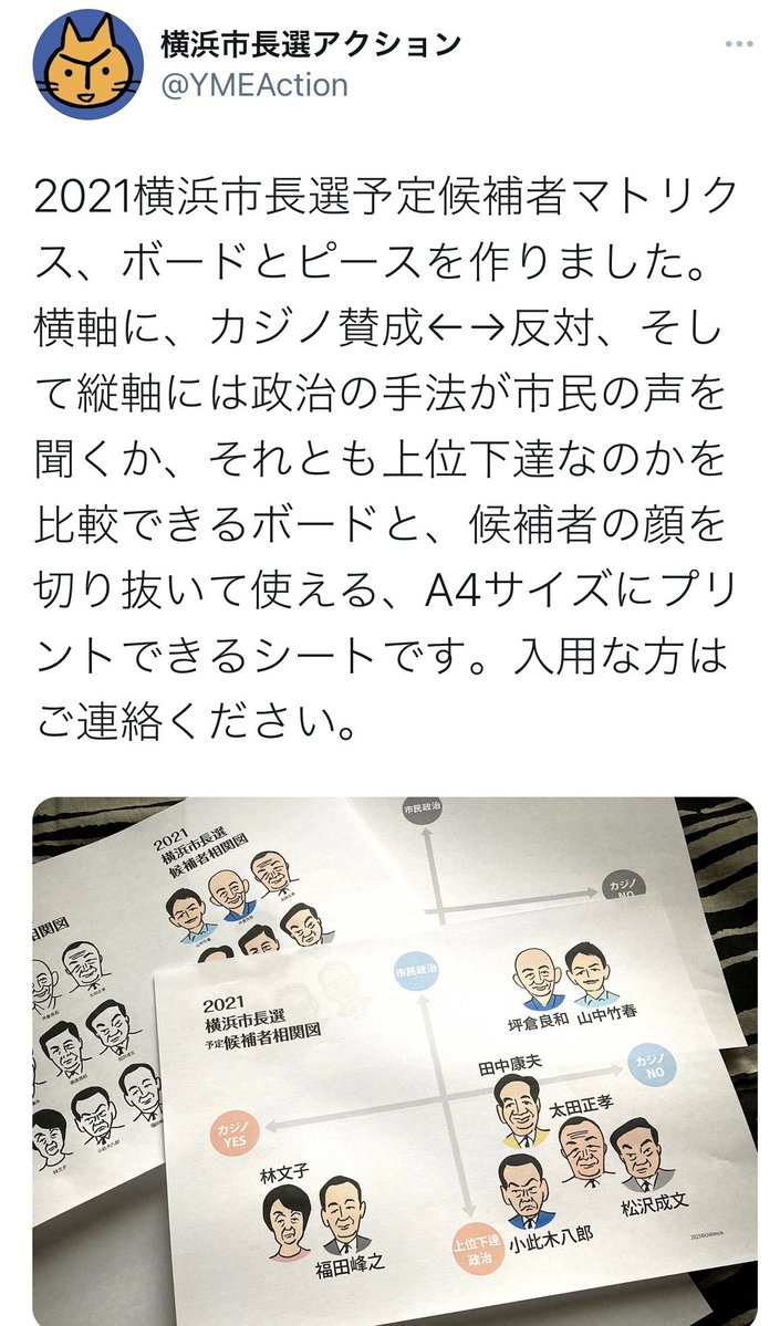 yuka_dondondon's tweet image. ＞お！そりゃ有難😻
そうなんですよ
古谷さんは
心地いい言葉には反応するんですw
#横浜市長選2021 で批判の声に耳を傾けて嘘つきひとでなし山中竹春を見抜いて応援していなければ今の横浜市にはなってなかったかもしれないのに…
#もういいですか