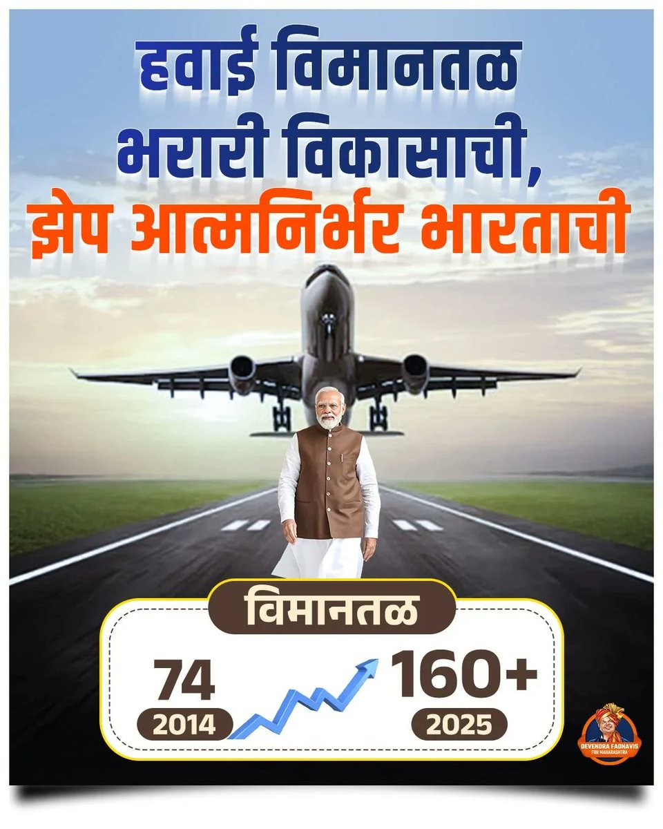 हवाई विमानतळ भरारी विकासाची, झेप आत्मनिर्भर भारताची..
#DevendraFadnavis
#NarendraModi
#आत्मनिर्भरभारत
#विकासाचीभरारी
#NewIndiaRising
#AirportRevolution
#ModiHaiToMumkinHai
#TransformingIndia
#ViksitBharat
#IndiaTakesOff
#SabkaVikas