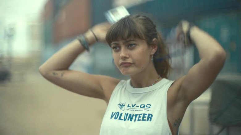 JonnyLeTran5's tweet photo. Ella Purnell as Kate Ward in Army of the Dead 😍 #EllaPurnell #KateWard #ArmyoftheDead #beautiful https://t.co/vayzgynRkz