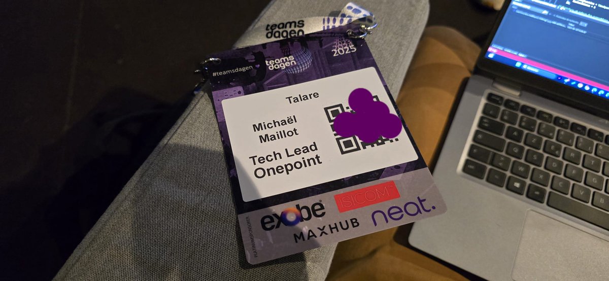 michael_maillot's tweet image. #Teamsdagen has begun! See you at 11:00 at Nexer room where I&apos;ll share the stage with the one and only @koskila!

We&apos;ll talk about #M365Dev extensibility through M365 Agents SDK, with stories, demos &amp;amp; personal feedback.

#M365Community #M365Copilot

@teamsdagen @onepoint