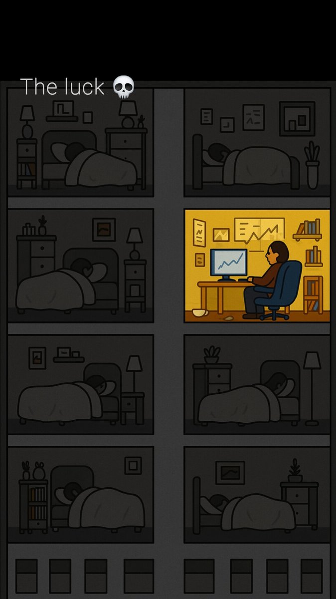 FinancialTrder's tweet image. Them: You just got lucky

The Luck:
💔 Blown accounts
💔 Sleepless nights
💔 Fear
💔 Greed
💔 Self-doubt
💔 Revenge trading
💔 Impatience
💔 Emotional pain
💔 Under-capitalization
💔 Poor risk management
💔 Unrealistic expectations
💔 Overtrading
💔 Lack of consistency
💔 Poor…