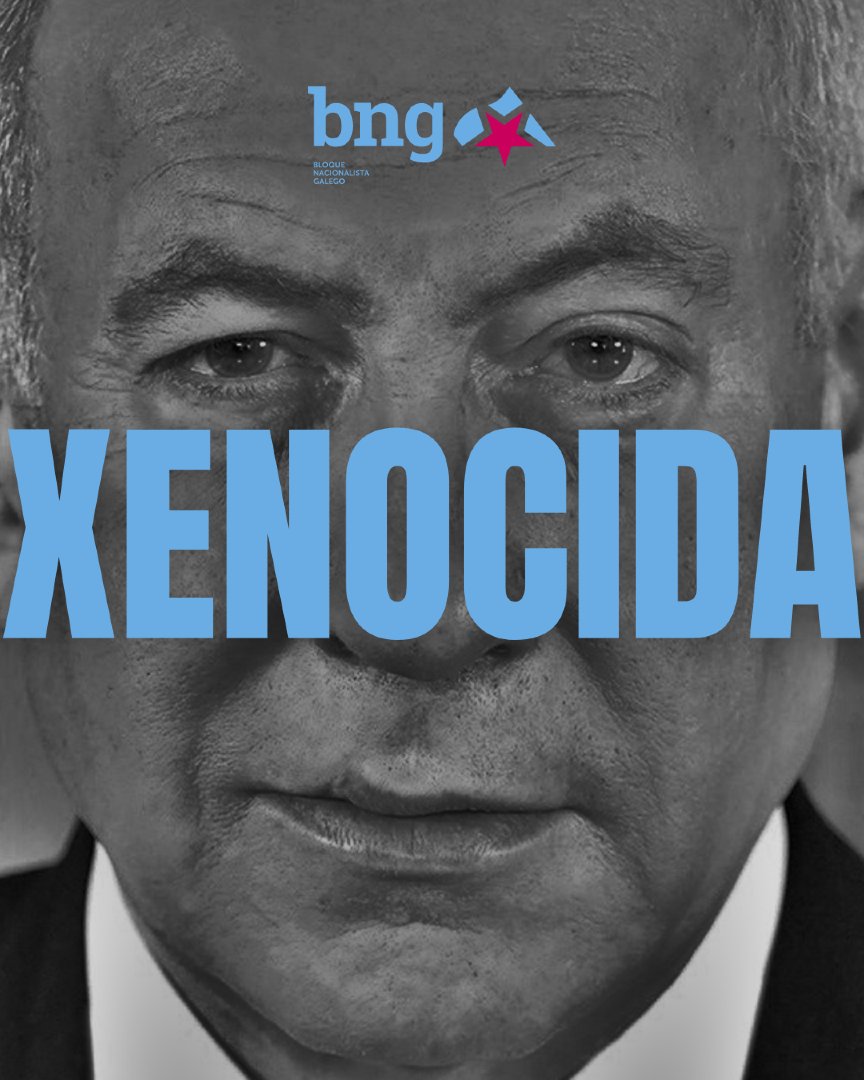 O que está facendo Israel en Gaza É UN XENOCIDIO.

#PalestinaLibre