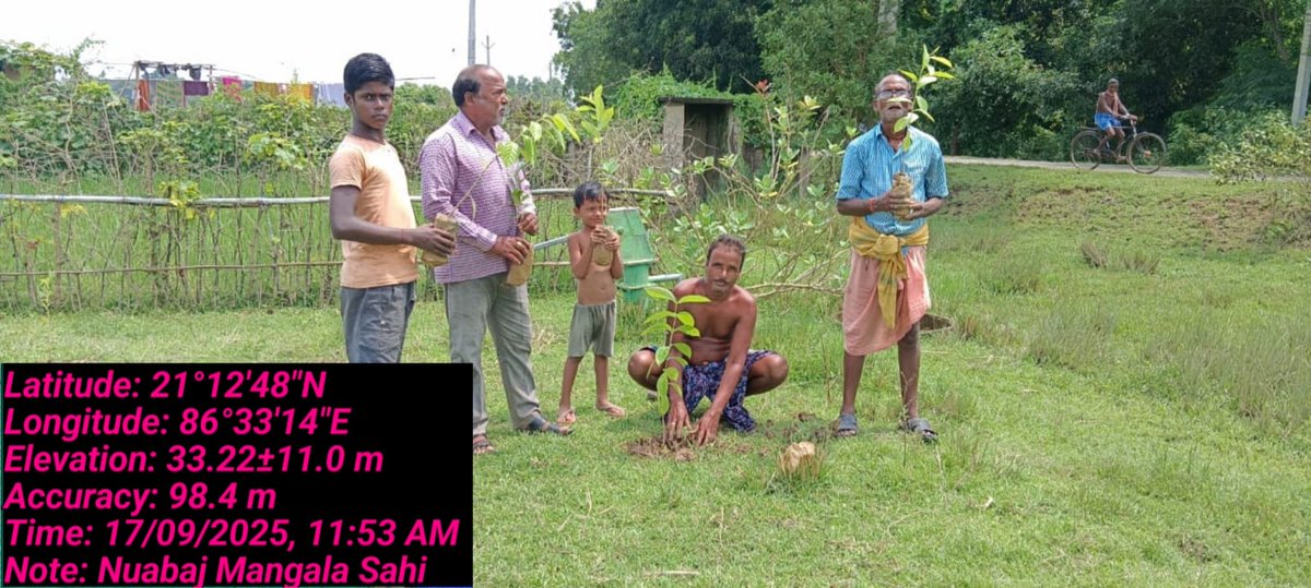 Psamiti_Simulia's tweet photo. Single Day Plantation Program " Ek Pad Maa K Naam 2.0" Under different GPs of  Simulia Block
#EkPedMaaKeNaam #OdishaPlants75LakhTreeAT
@CMO_Odisha
@PMOIndia
@GaneshRamBJP
@moefcc
@ForestDeptt
@pccfodisha
@PCCFWL_Odisha

@CAMPAODISHA
@SecyChief
@krushibibhag
@PWD_Odisha https://t.co/s8LYRTfAvN