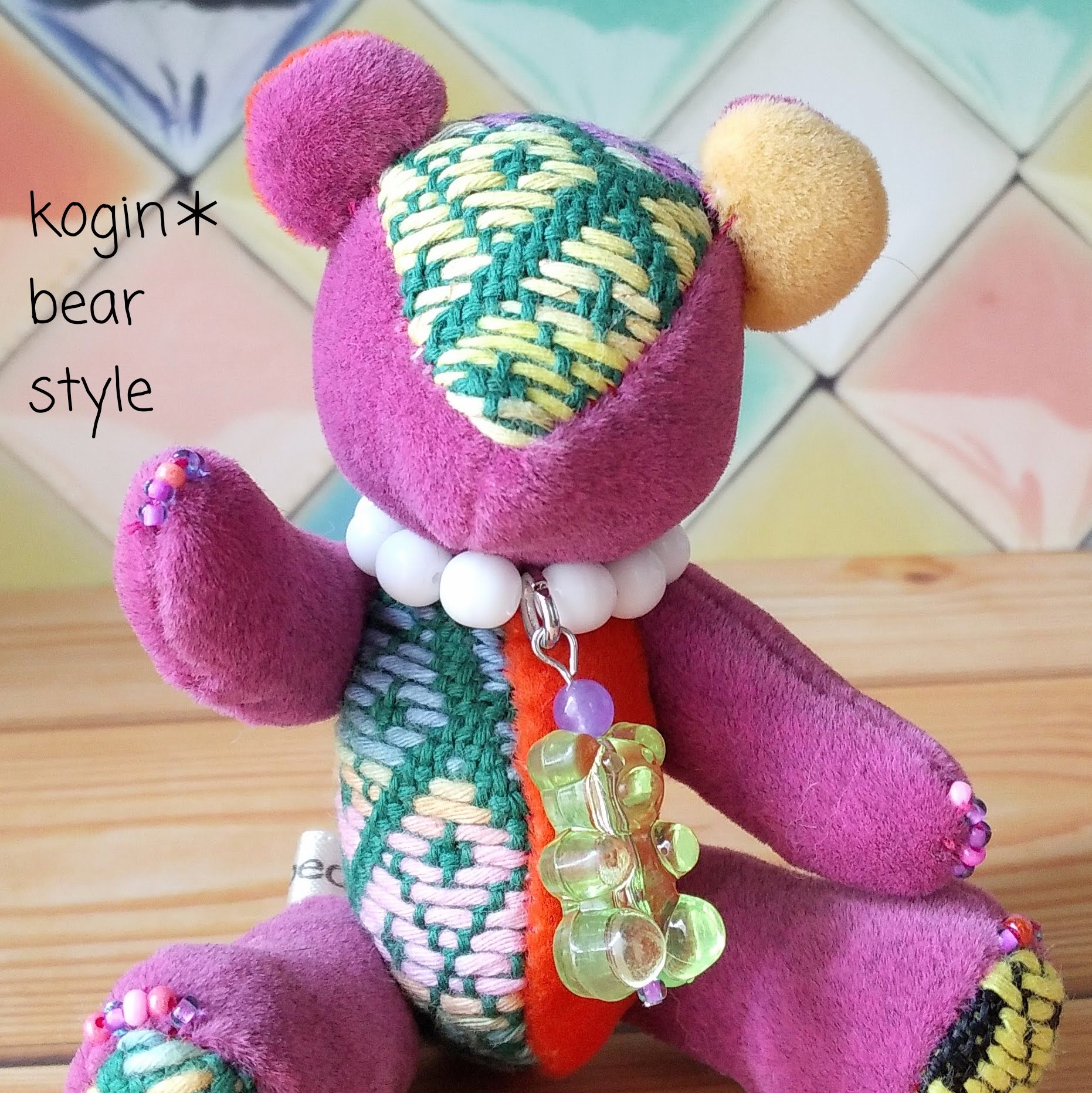 こひろ＠こぎん刺しのテディベア作家 kogin＊bear styl on X