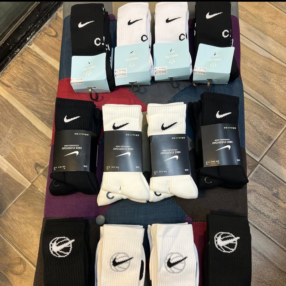 Since y’all are complaining about the socks 😅 let’s give some away then…
2 lucky people will each walk away with a 3-in-1 set 🧦

All you have to do:
👍🏾 Like this post
🔁 Retweet this post

Winners will be selected randomly. Good luck!👍🏼