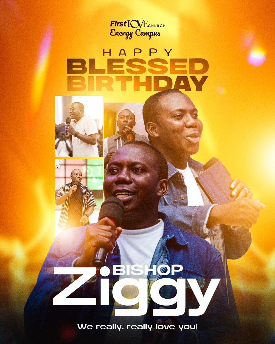 Happy Birthday to our B- Ziggy! 🎉🎊

We are truly grateful for the gift of your life. Thank you for the countless messages that continue to shape us and making us better First Lovers! May the oil upon your head never run dry.

We really, really love you! 💛