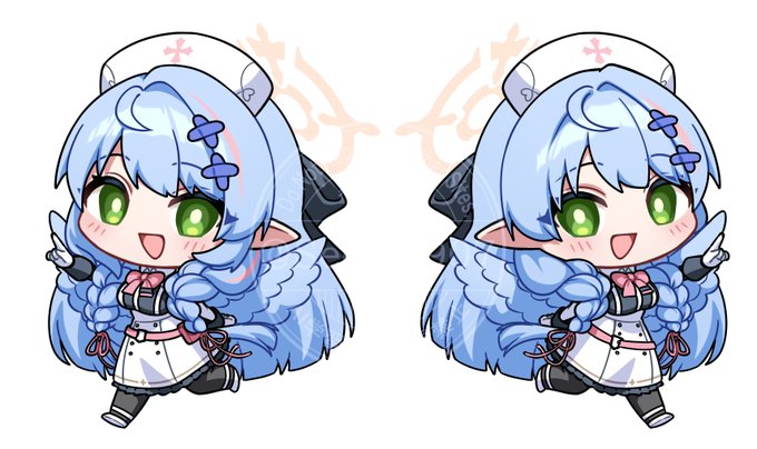 おでかけアクスタ用イラストできた 