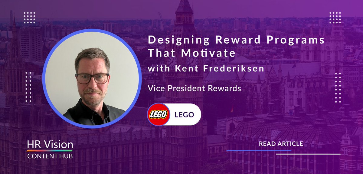 🎯 How do you design reward programs that truly motivate?

Kent Frederiksen, VP Rewards at LEGO, shares practical wisdom on building skills-driven reward strategies, linking pay to purpose and ESG, and simplifying global programs for local impact. He also explains why fast