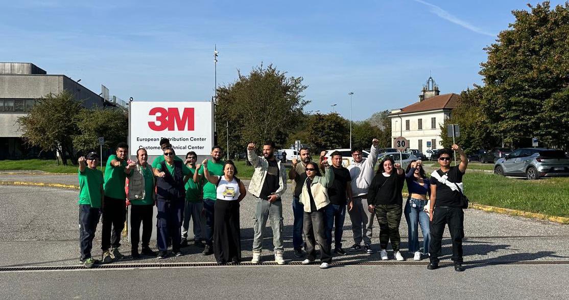 si_cobasnaz's tweet photo. #strike on #ceva #3m #geodis #emmelibri in Solidarity to #geodis #sicobas workers ✊🏻👊🏻✊🏽👊🏽
Link
https://t.co/F1bIHWmWeq https://t.co/FWAdmRFhlG