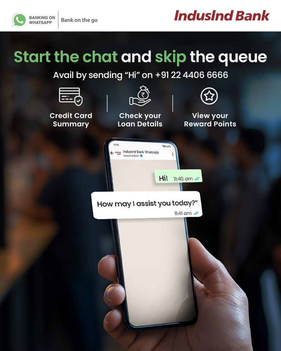 IndusInd Bank tweet media