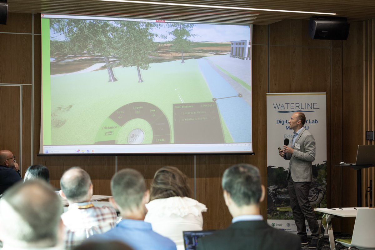 MENDELUcz's tweet photo. V Brně se konala závěrečná konference mezinárodního projektu WATERLINE s účastníky z 12 zemí. Diskutovala se digitální budoucnost vodního vzdělávání, inovace ve výuce i dlouhodobé partnerství v rámci Digital Water Higher Education Alliance. https://t.co/GbfOKgWCnl