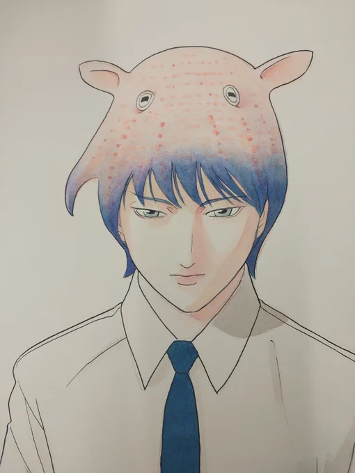 「幽世の扉」表紙制作中