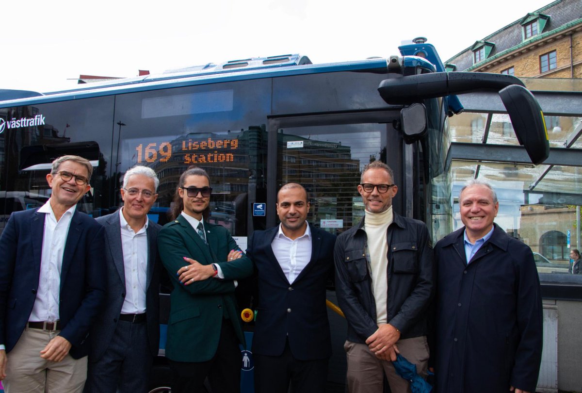 AdastecCorp's tweet photo. Automated Public Transportation Begins in Sweden 🇸🇪

The Karsan Autonomous e-ATAK, automated by ADASTEC’s SAE Level-4 automated driving software platform, is now in operation, carrying passengers through the heart of the city in Gothenburg. 🇸🇪

The launch event was met with great interest. Throughout the program, project partners underlined how automated public transportation is transforming mobility. Following the presentations from project partners, all participants were invited to take part in the demonstration ride.

During the demonstration, the Karsan Autonomous e-ATAK, automated by ADASTEC, drove on open public roads along a 4-km route with seven stops, connecting Gothenburg Central Station and Liseberg Station. This showcase turned advanced mobility into a first-hand automated public transport experience for passengers.

We extend our gratitude to our valued partners, Västtrafik , Vy Buss AB, CITY OF GOTHENBURG , @KarsanTR  and @AppliedAutonomy. This collaboration reflects Sweden’s strong commitment to advancing real-world automated mobility within public transportation.

Follow our journey as ADASTEC continue transforming public transportation in Gothenburg and beyond.

#AutonomousVehicles #PublicTransportation #AutomatedDriving #FutureOfMobility #AutomatedBus