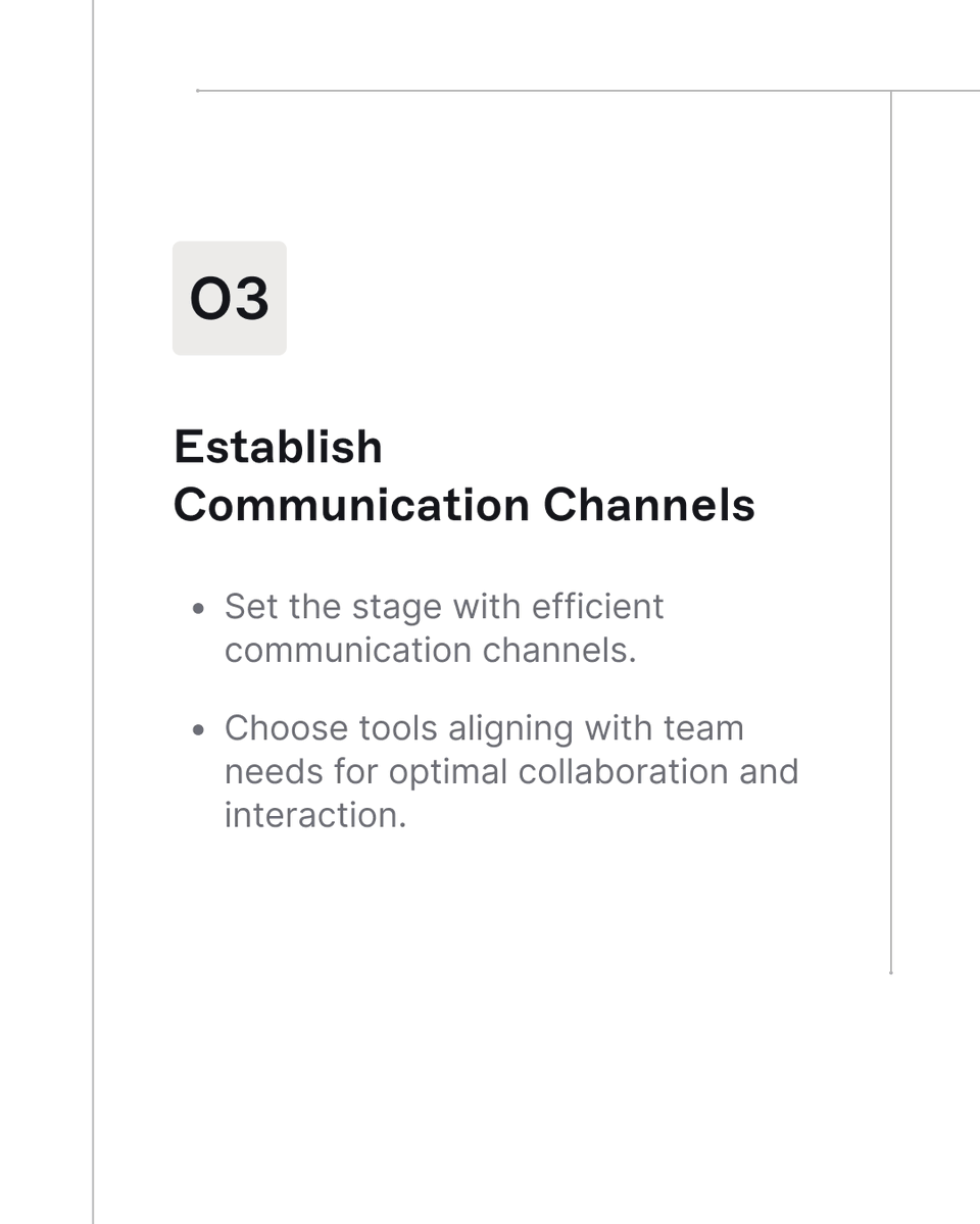 teamcampapp's tweet photo. Effective communication is the backbone of successful project management.

From setting clear goals to choosing the right channels - every step matters.

Swipe through to discover strategies that help teams collaborate better, and drive projects toward success. https://t.co/qC6YblALET