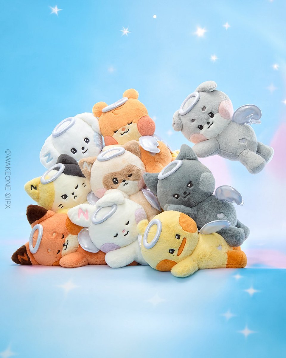 zb1 ゼベワン　zeroni エンジェル　ぬいぐるみ　テレ　テニニ 📢新商品情報✨】 . ZEROBASEONE zeroni Angel doll OFFICIAL MD